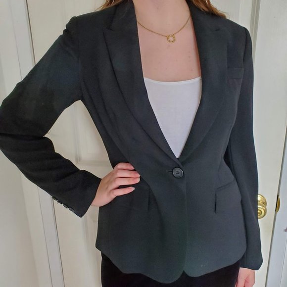 ⭐️J. Crew Black Wool Blazer⭐️ - Picture 2 of 9
